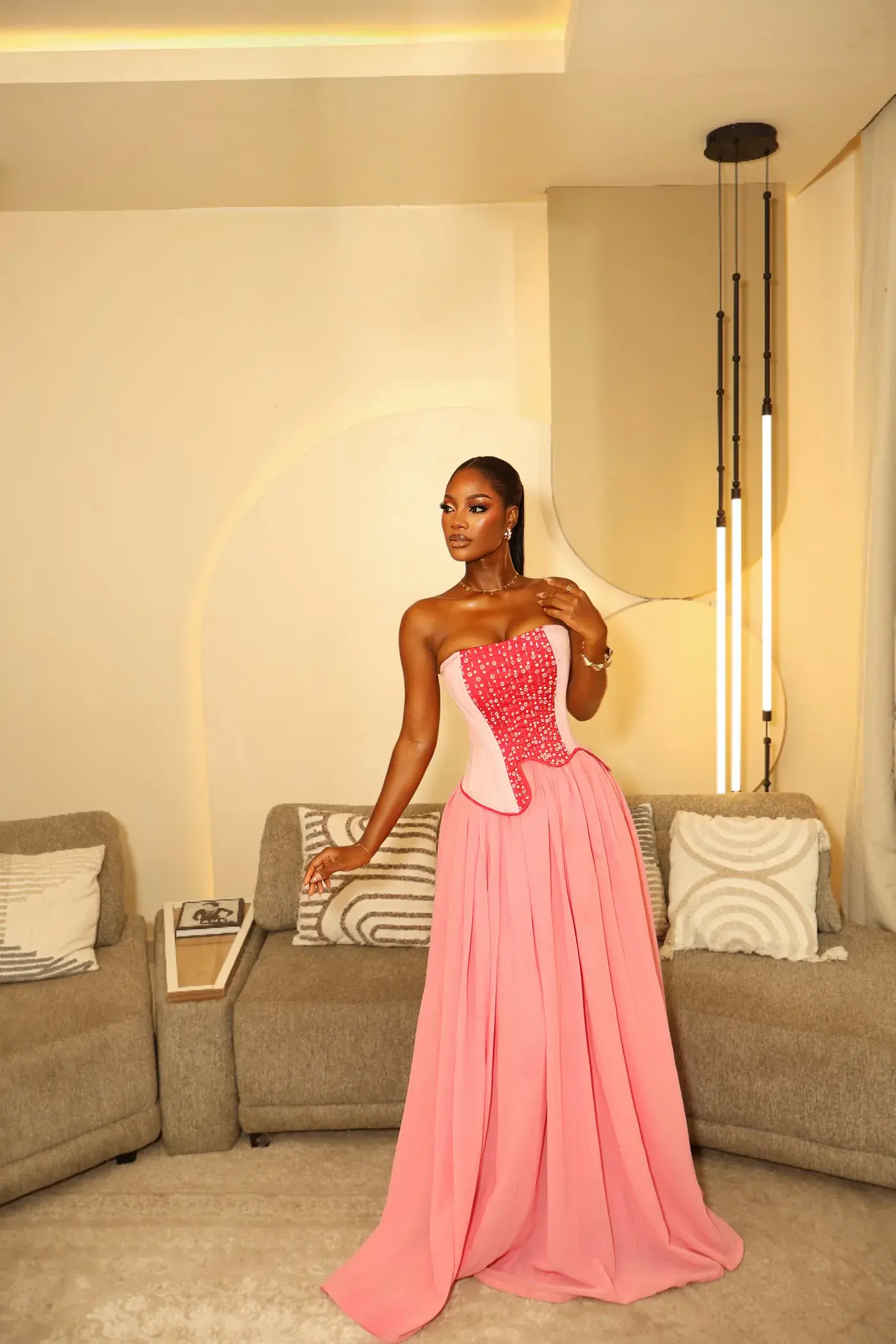 The Monroe Set in Pink