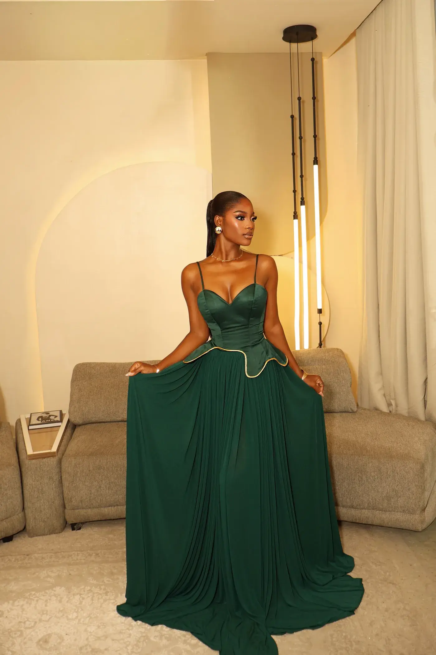Verde Luxe Set in Green